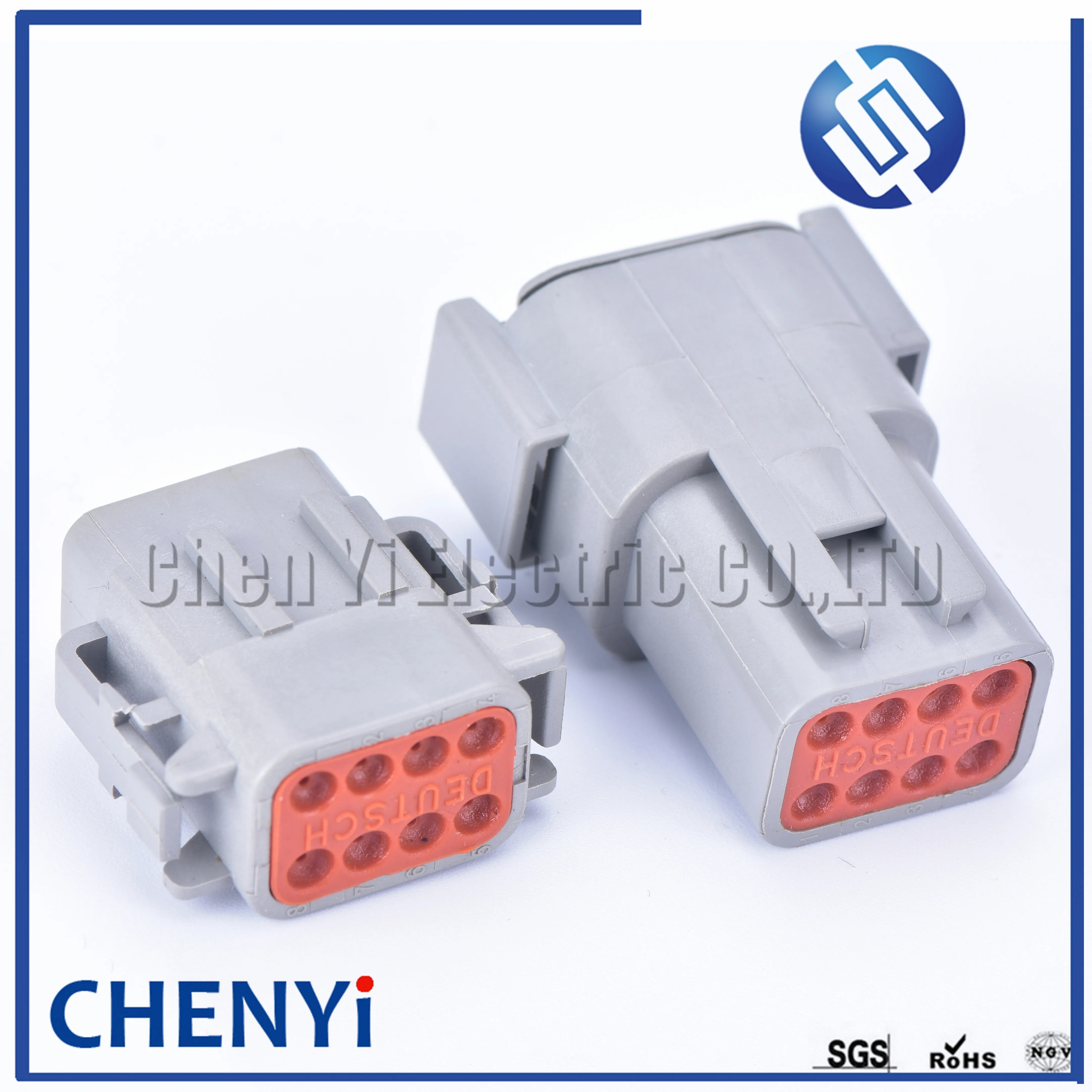 8 Pin DTM series Auto Waterproof Connector Male or Female Automotive Sealed harness plug DTM06-8S DTM04-8P ATM04-8P For Deutsch