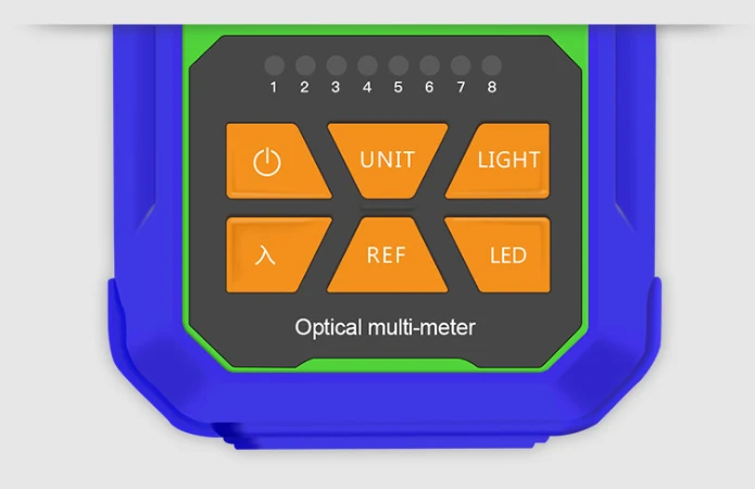 Multifunctional high-precision mini optical power meter, network tester, optical attenuation test, optical power meter