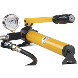 CP-180 Hydraulic Pump  Hand Operated Pump  Hydraulic  Manual Pump with Pressure Gauge