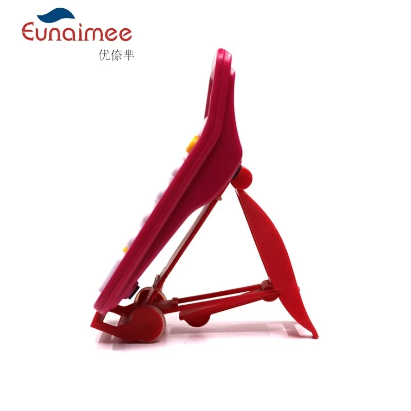 Calculadora de mesa de 12 dígitos grandes botões ferramenta contabilidade de negócios financeiros rosa cor vermelha para escritório escola presente