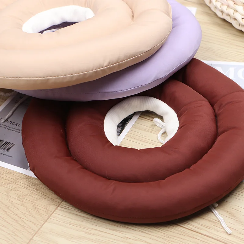 Collar isabelino impermeable para mascotas, anillo suave para gato, perro, curación de heridas, antiarañazos, antilaminación