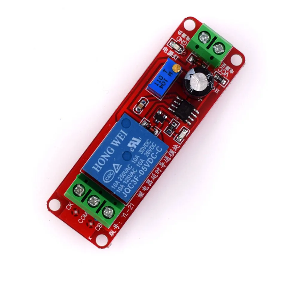 NE555 Trễ Mô Đun Monostable Công Tắc Trì Hoãn Công Tắc (5V) Ô Tô Điện Trễ