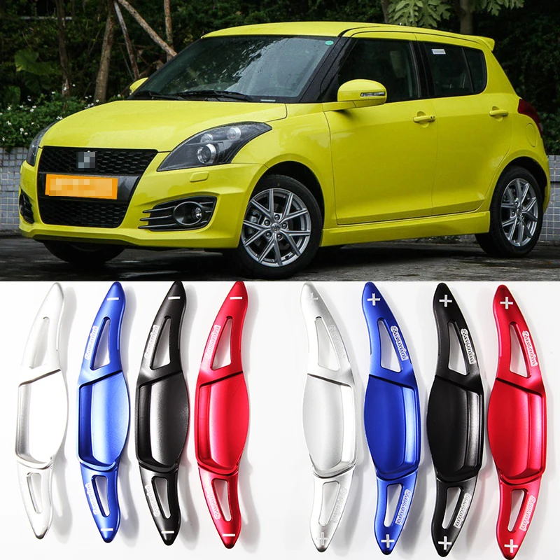 

2 шт., алюминиевые рычаги переключения передач на руль для Suzuki Swift Sport 14-19