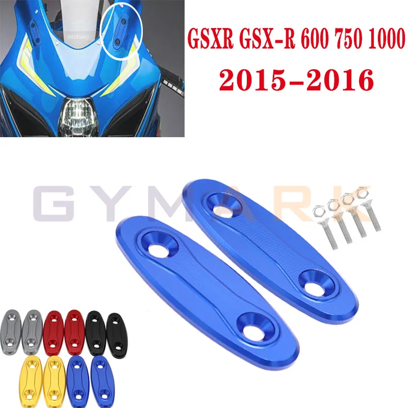 

Motorcycle Accessories For Suzuki GSXR GSX-R 600 750 1000 K5 K6 2015-2016 Modified Rearview Mirror Base dDecorative Mirror Code
