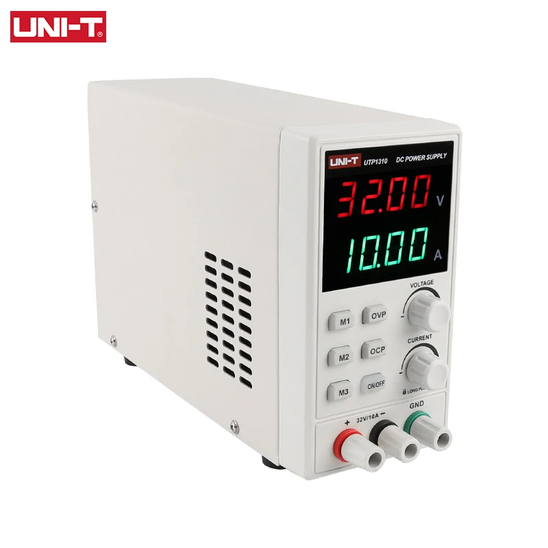 Imagem -03 - Fonte de Alimentação Uni-t-lab Regulador de Tensão para Reparo do Telefone Ajustável Dígitos Display Utp1310 dc 32v 10a ac 110v 220v