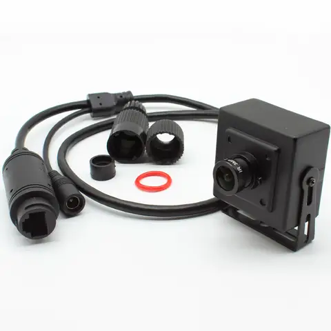 미니 POE 2mp 3mp 블랙 라이트 AI 네트워크 IP 카메라 저조도 H.265 4.0mp CMOS ONVIF XMEYE