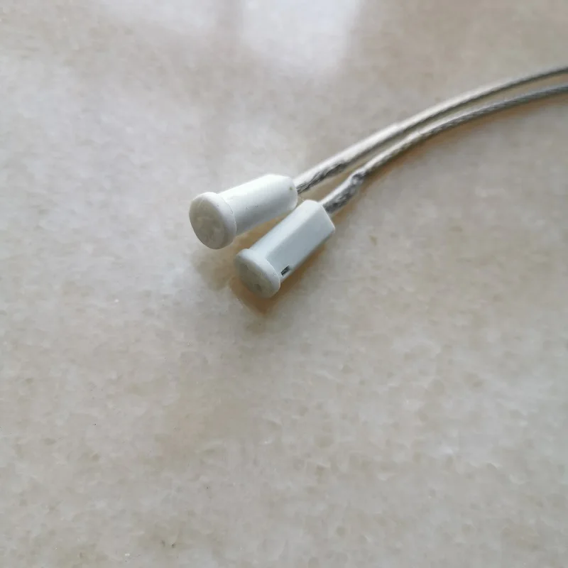 10pcs G4 Ceramic Socket Lampholder Plug with 0.3mm2 (22AWG) Braided Coaxial Cable for Chandelier Crystal Lamp