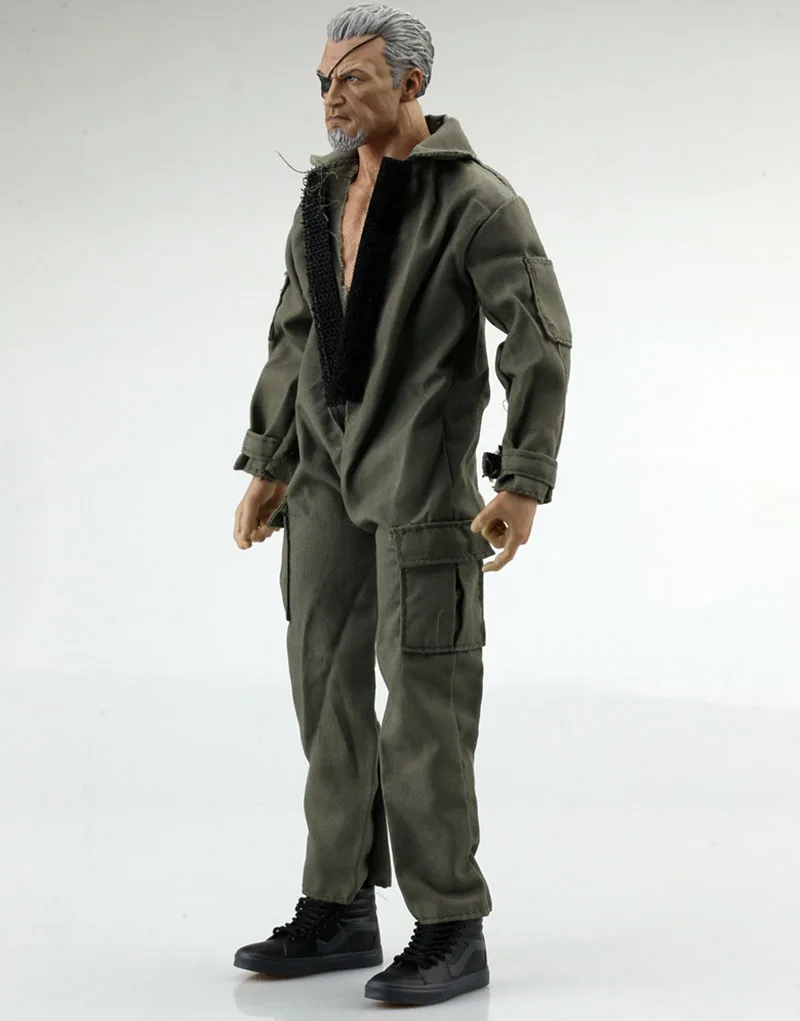 1/6 Scale ทหารโมเดิร์นกองทัพสีเขียว Coveralls One Jumpsuit ตัวต่อเลโก้นินจาเสื้อผ้าชุดชุด12 ''ตุ๊กตาขยับแขนขาได้ Body