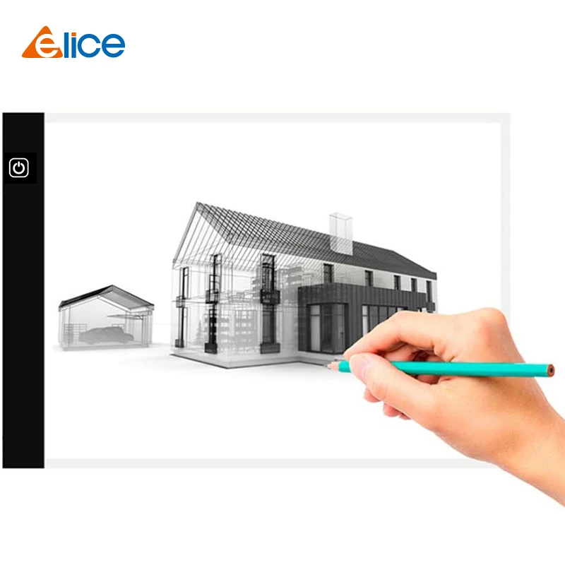 

A4 Elice ultra thin LED Drawing Digital Graphics Pad USB LED Light pad drawing tablet Electronic Art Painting Wacom