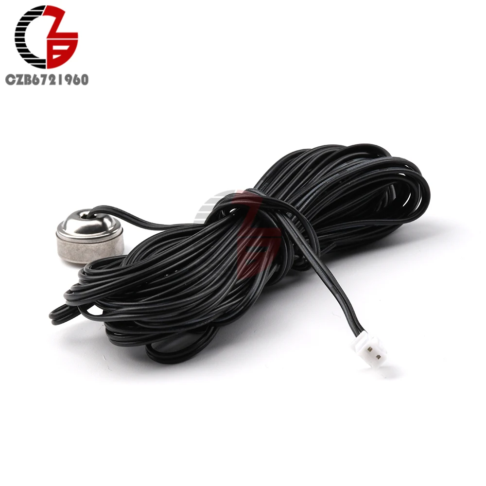 1/2/3/5Meter W1209 Thermostat Magnetic Sensor Probe High Precision Temperature Controller NTC Thermistor 10K Replace DS18B20