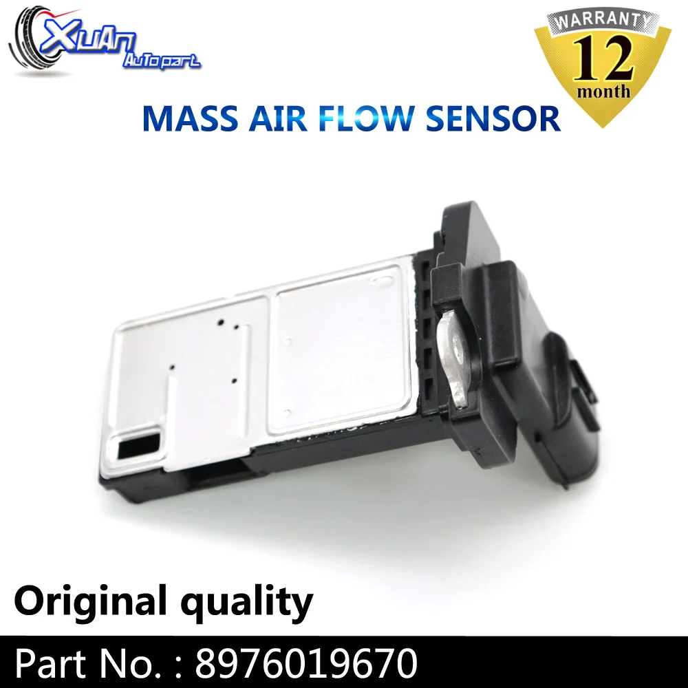 XUAN MAF MASS AIR FLOW METER SENSOR 8976019670 For ISUZU D-MAX DMAX RODEO 2.5 3.0 D DiTD 4x4 N-SERIE DIESEL 8-97601967-0