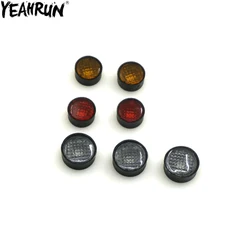 YEAHRUN-cubierta de luz trasera para coche de control remoto, 7 piezas, para 1/10 RC Crawler D90 Defender Body Shell, piezas de actualización