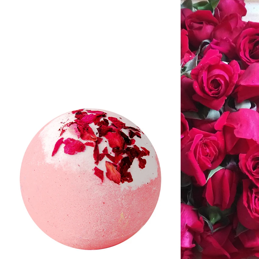 4PCS/Set Bath Bomb Gift Set for Women, 100g Aromatherapy Bath Bombs with Sea Salt, Plant Extracts, Spa Relaxing Bubble Bath Bomb