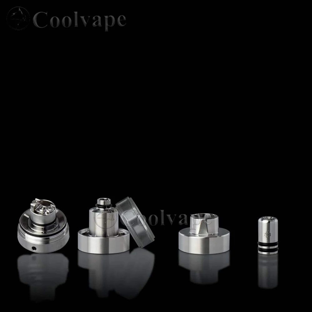 Kayfun lite plus 2021 mtl rta Atomizer 316ss 22mm Single Coil Rebuildable airflow intake adjustable 510 E-Cigarette RTA Tank