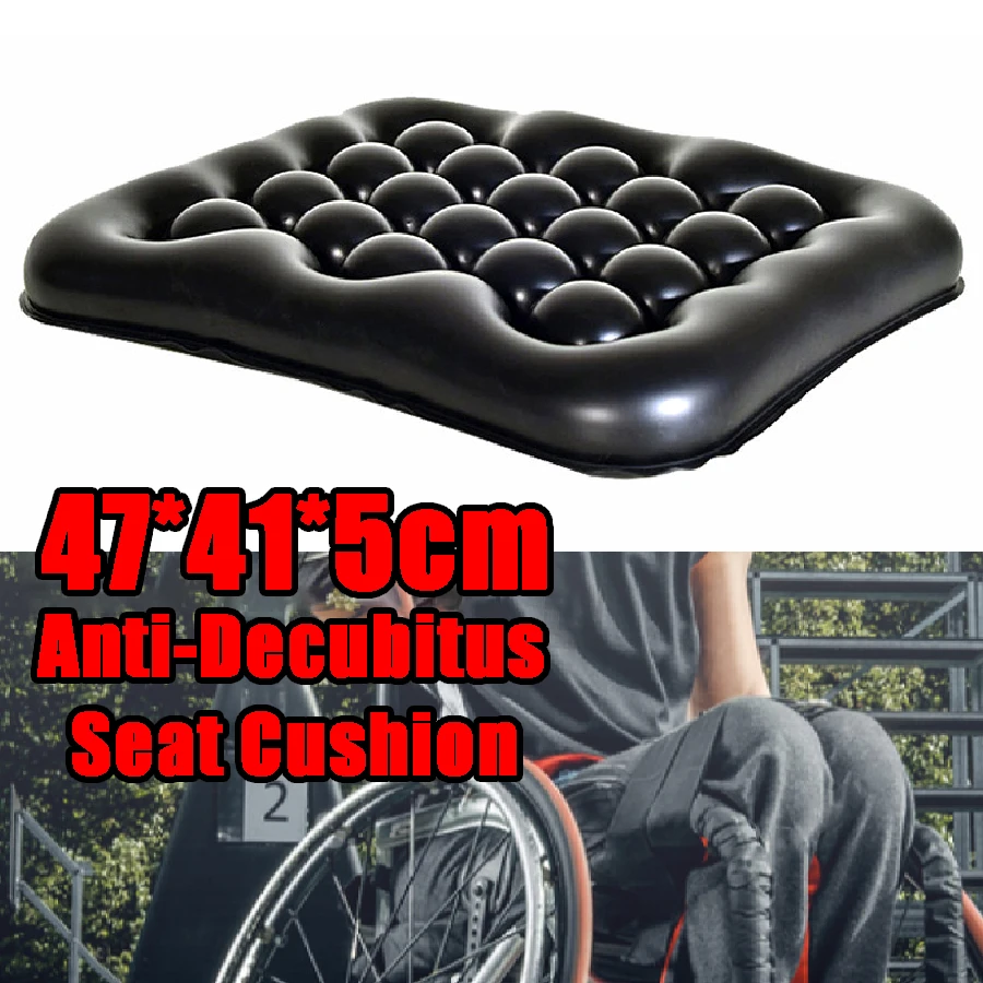 43x43cm 38X40/38x38/36x38cm Anti-Decubitus Motorcycle Airbag Inflatable Seat Cushion Universal For Car Cruiser Touring Saddles