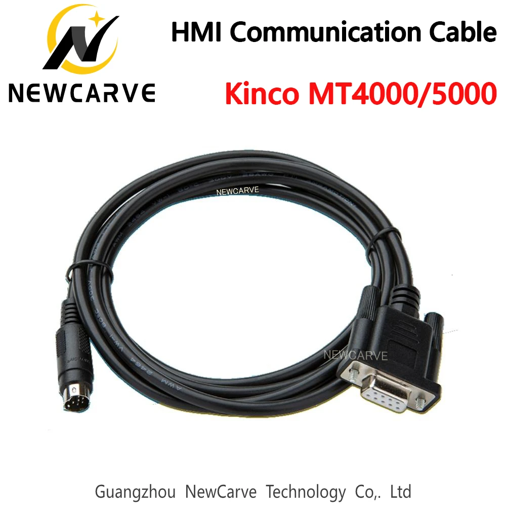 Kinco MT4000/5000 HMI Touch Screen Connect PLC Program Cable Communication Between The PLC And HMI NEWCARVE