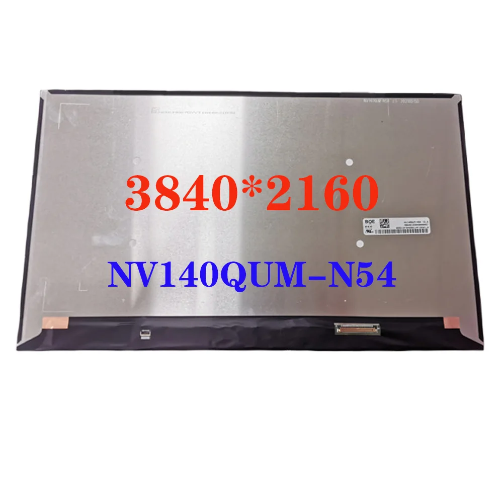 14 "شاشة الكمبيوتر المحمول مصفوفة لوحة NV140QUM-N54 UHD 3840*2160 EDP 40 دبابيس لاستبدال شاشة LCD غير اللمس