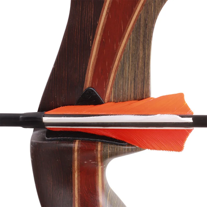 Hunting Archery Adhesive Patch Arrow Rest Recurve Bow Traditional Fur Shoot Arrows Rest Archery Accessories Drop Shipping