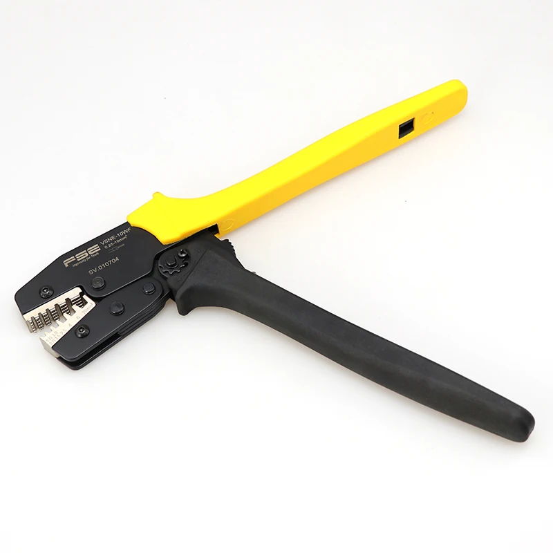 FSE Crimping Tool Cable Cutter Crimper 0.25-10mm 23-7AWG Pliers Tools Crimp Plier Wire Crimp Insulated And Non-Insulated Ferrule