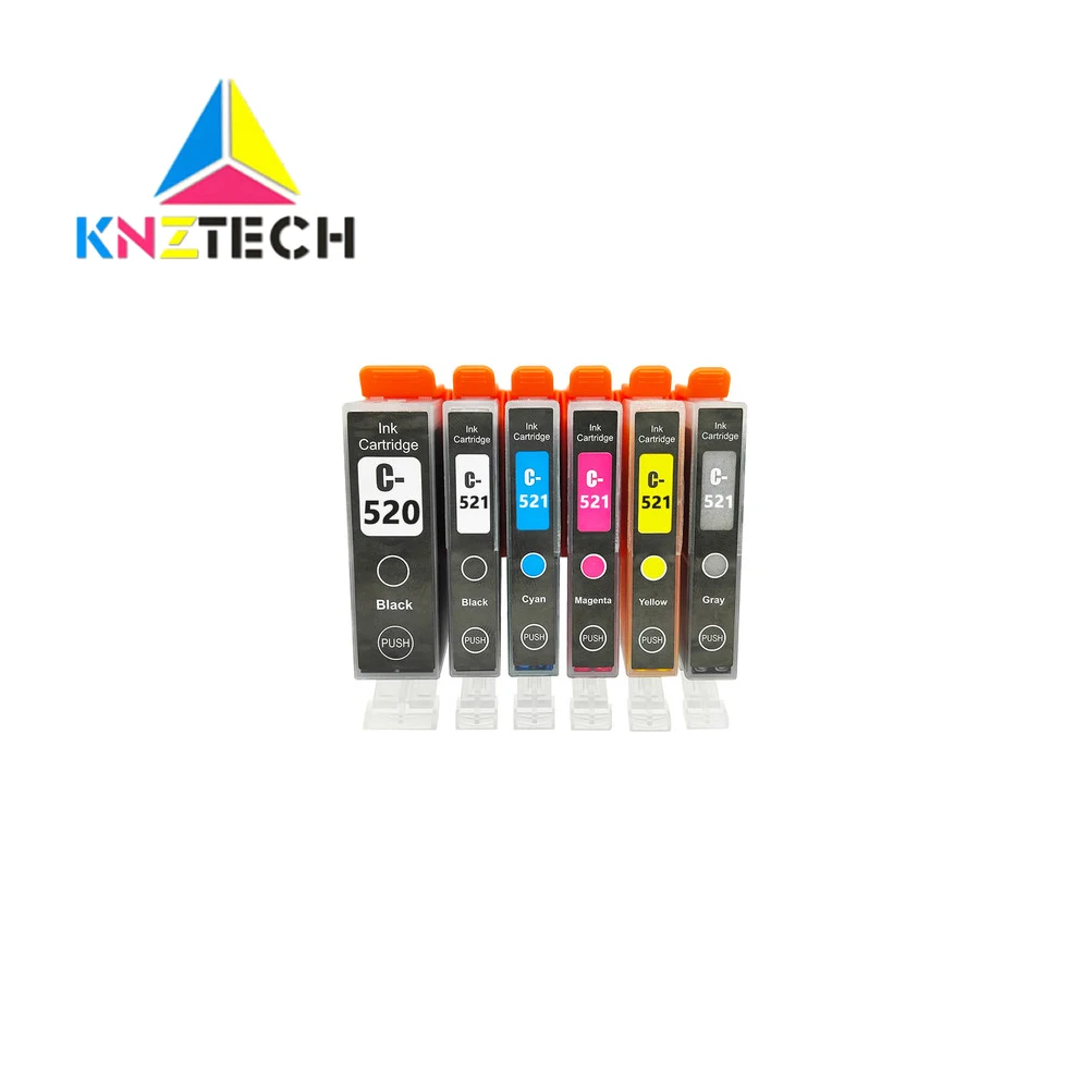 520 Ink Cartridge PGI-520 PGI520 CLI521 Compatible for Canon PIXMA IP3600 IP4600 IP4700 MP540 MP550 MP560