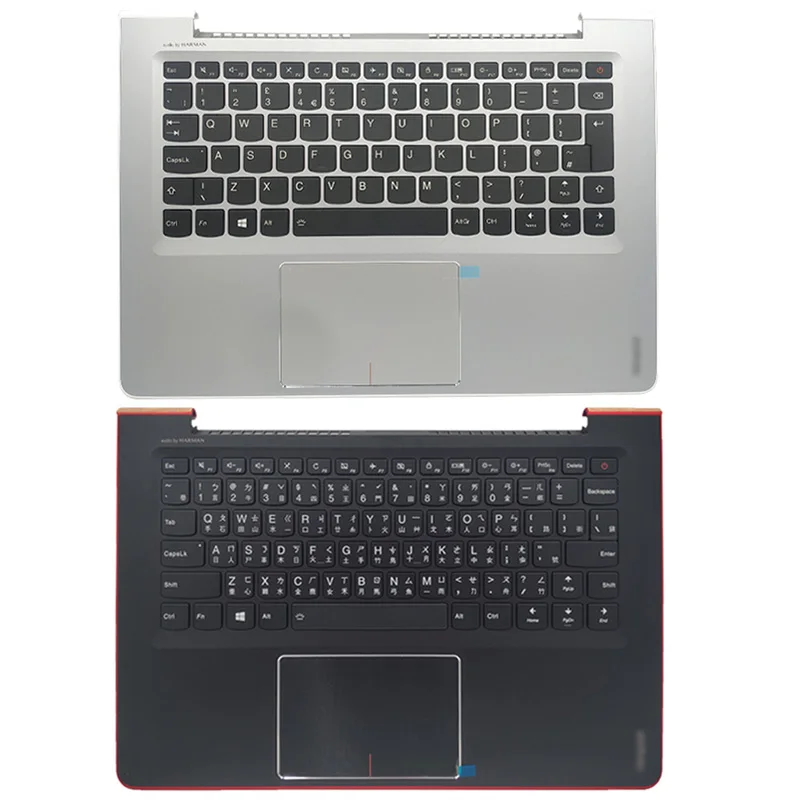 NEW For Lenovo Ideapad 510S-13 510S-13IKB ISK 310S-13 310S-13ISK Laptop Palmrest Upper Case With Keyboard Touchpad Black Silver