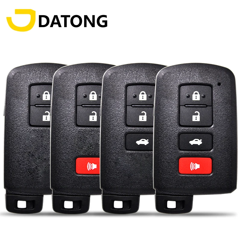 Datong World Car Remote Key Shell Case For Toyota Camry Corolla Avalon Rav4 Land Cruiser Prado Replacement Keyless Housing Cover