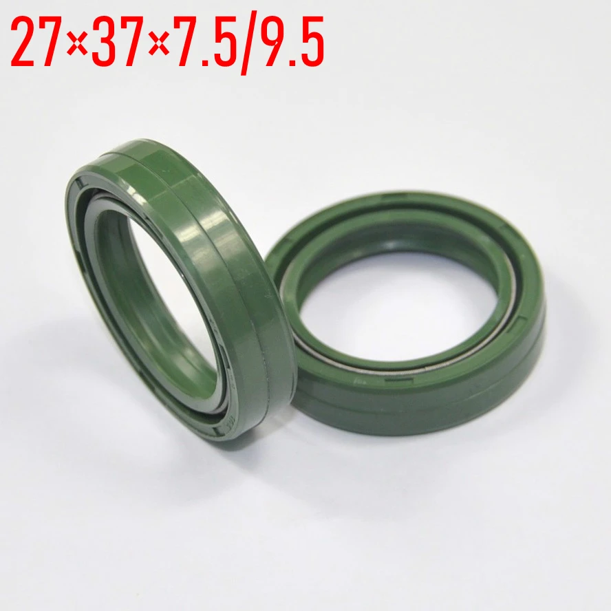 27*37*7.5/9.5 Motorcycle Front Fork Damper Oil Seals Set for Honda CT110 Trail 110 80-88 CT110P 89-04 CT110X 05-15