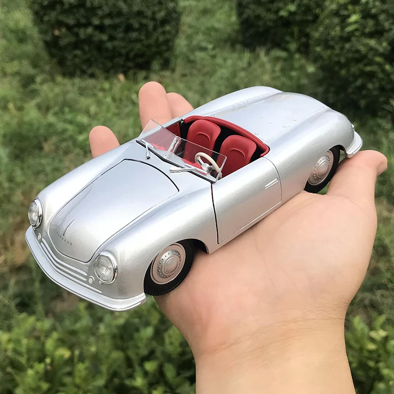 

Ultra-fine Edition Special Die-cast Metal 1/24 Classic German Series 356 Convertible Model Furniture Display Collection Toy Car