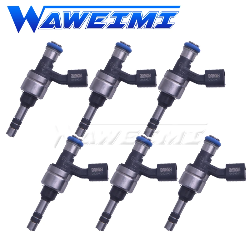 WAWEIMI Brand New 6x Fuel Injector Nozzle Valve OE 12629927 For BUICK ALLURE 2010 3.0L V6