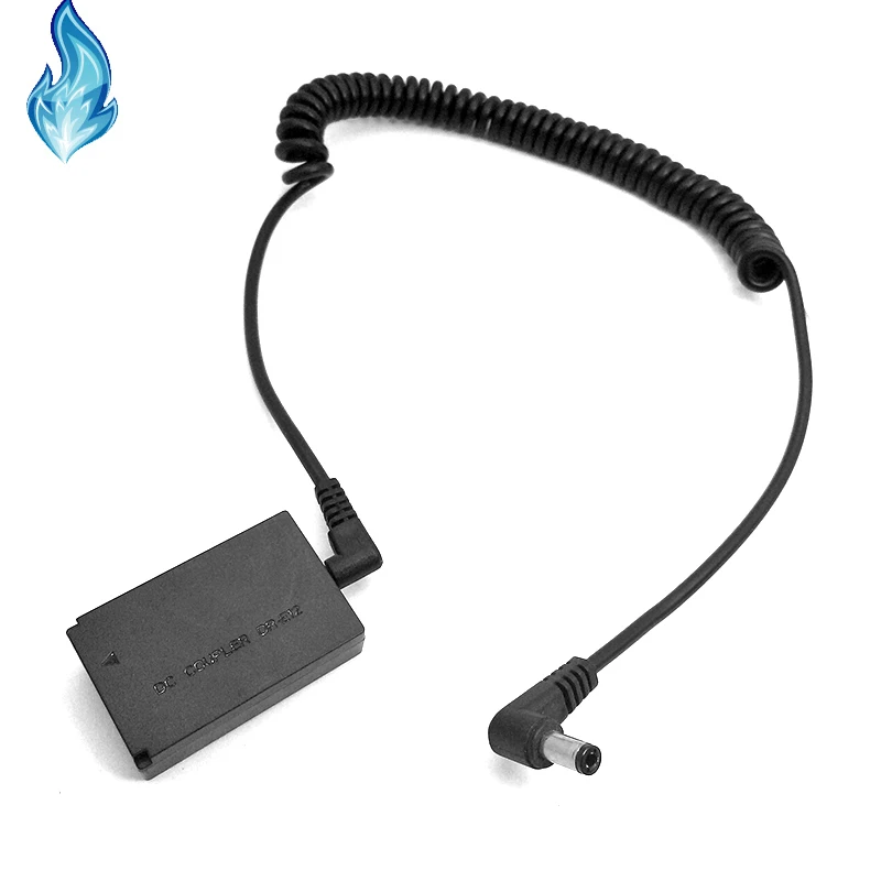 5525 to PS700 8V Power DC Cable + LP-E12 Battery Connector DR-E12 DC Coupler for Canon EOS M M2 M10 M50 Digital Cameras