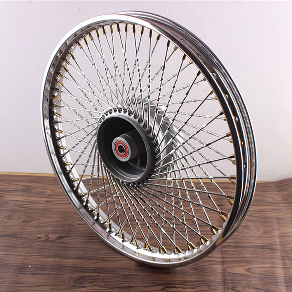 36pcs/72pcs Spokes Modified Motorcycle Wheel Set for Honda Haojue Suzuki Lifan 125cc 150cc 200cc 250cc Customized Front/Rear Rim