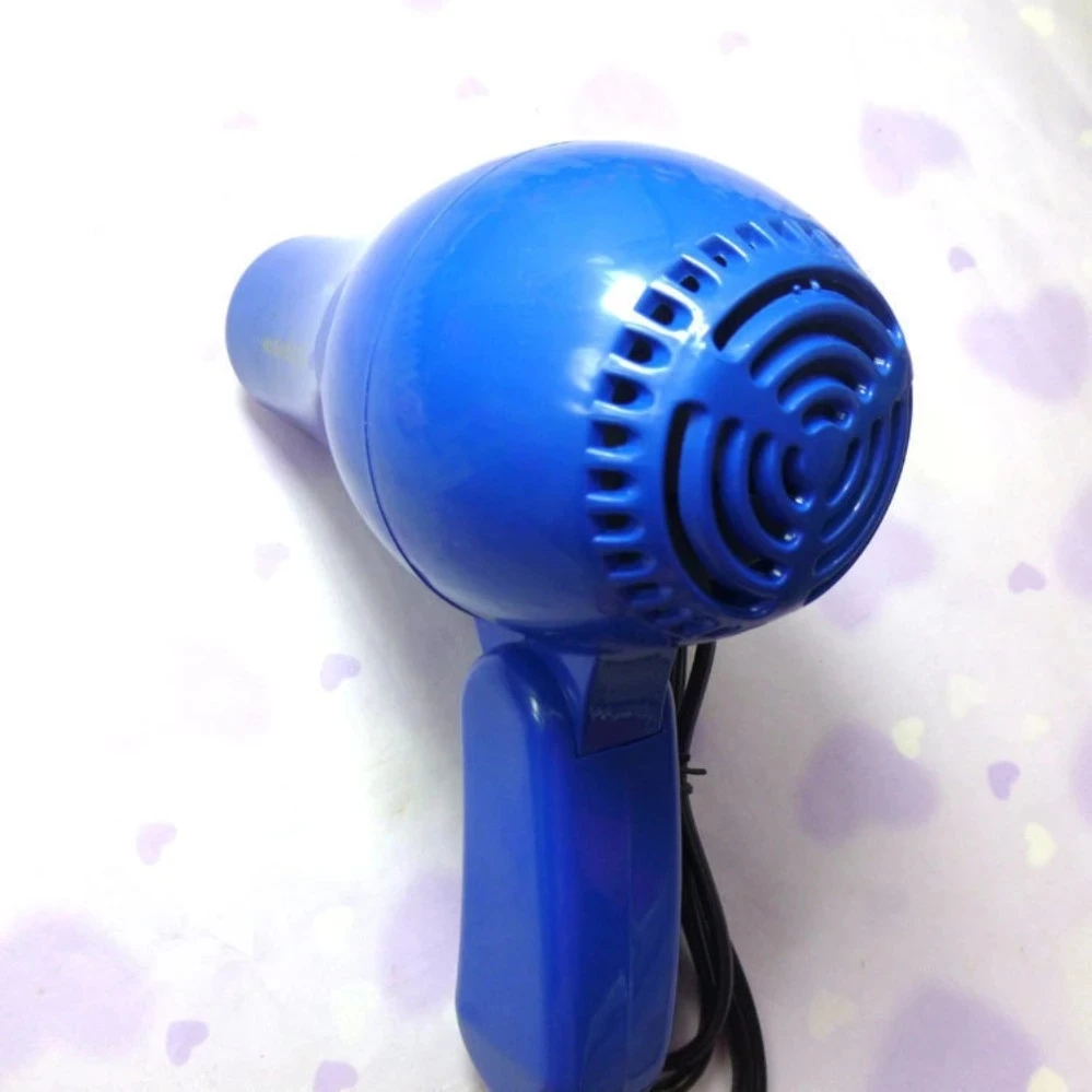 Mini professional Hair Dryer Collecting Nozzle 220V EU Plug Foldable Travel Household Electric Hair Blower