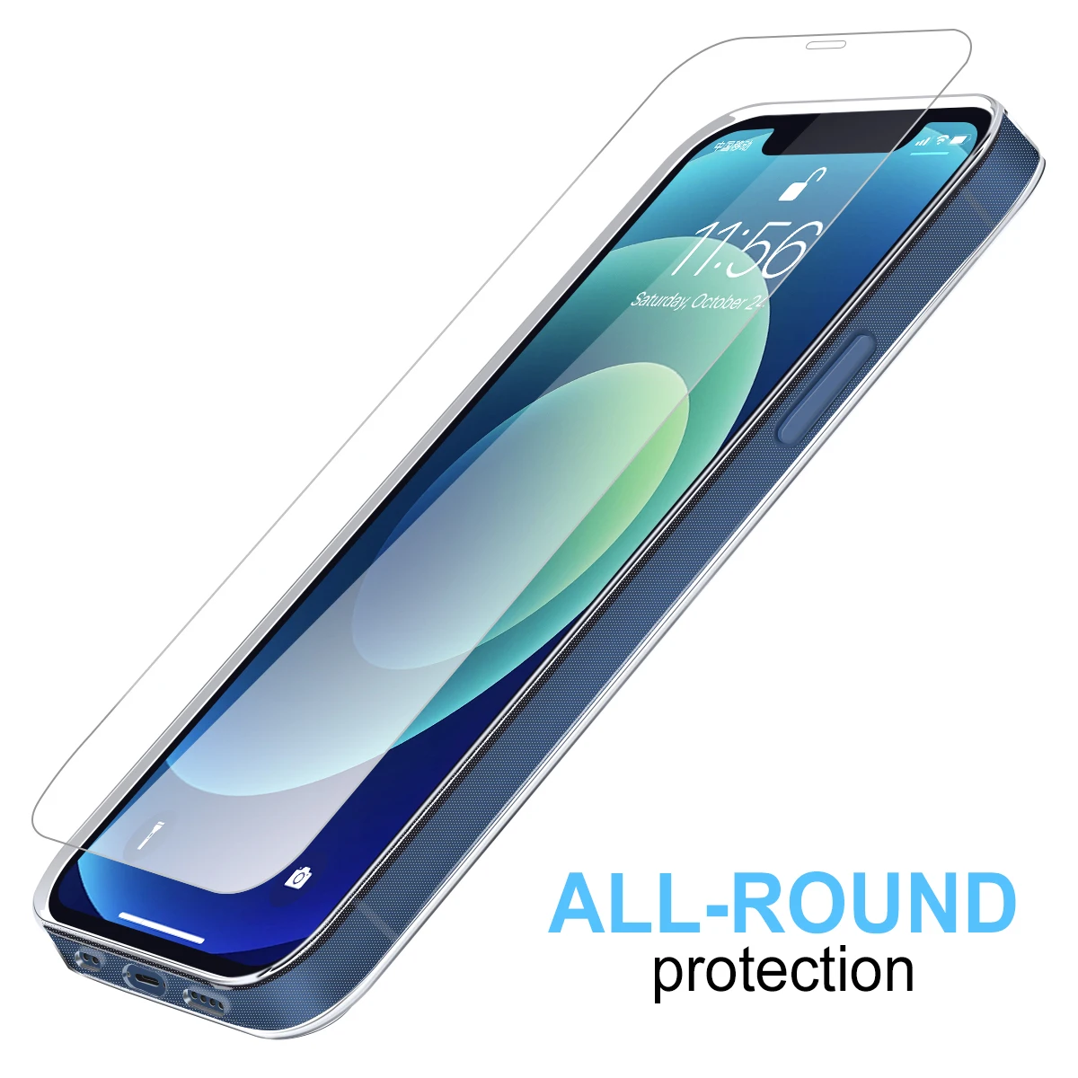 1.2.3 pcs HD Glass Screen Protector 9H Tempered Glass Screen Protector For iPhone 12 X XS MAX 11 11 PRO 11 PRO MAX