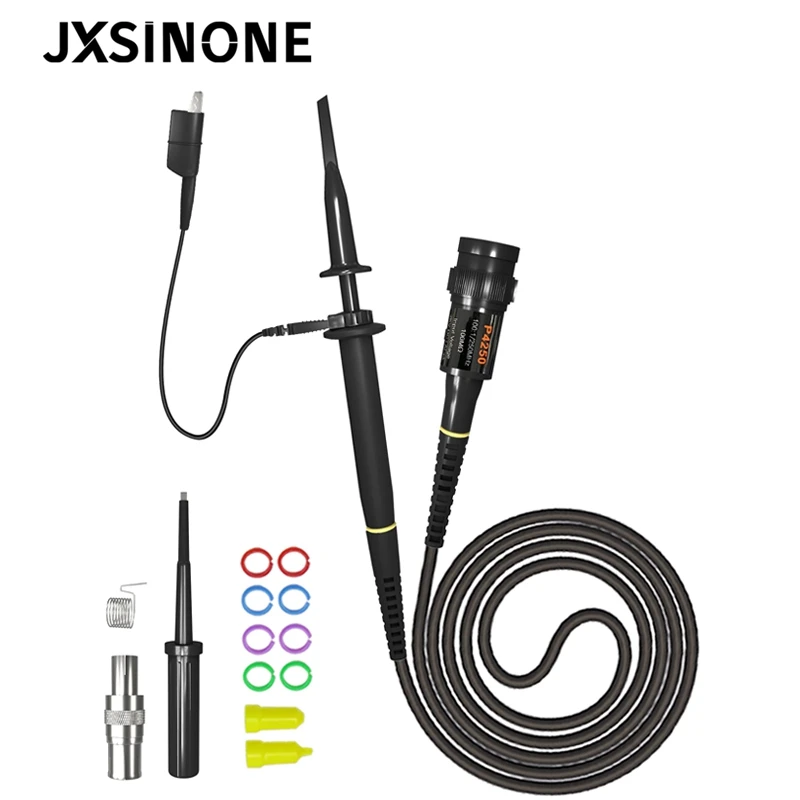 JXSINONE P4250 1PCS Oscilloscope Probe 100:1 250MHz 2KV Withstand High Voltage For Oscilloscope