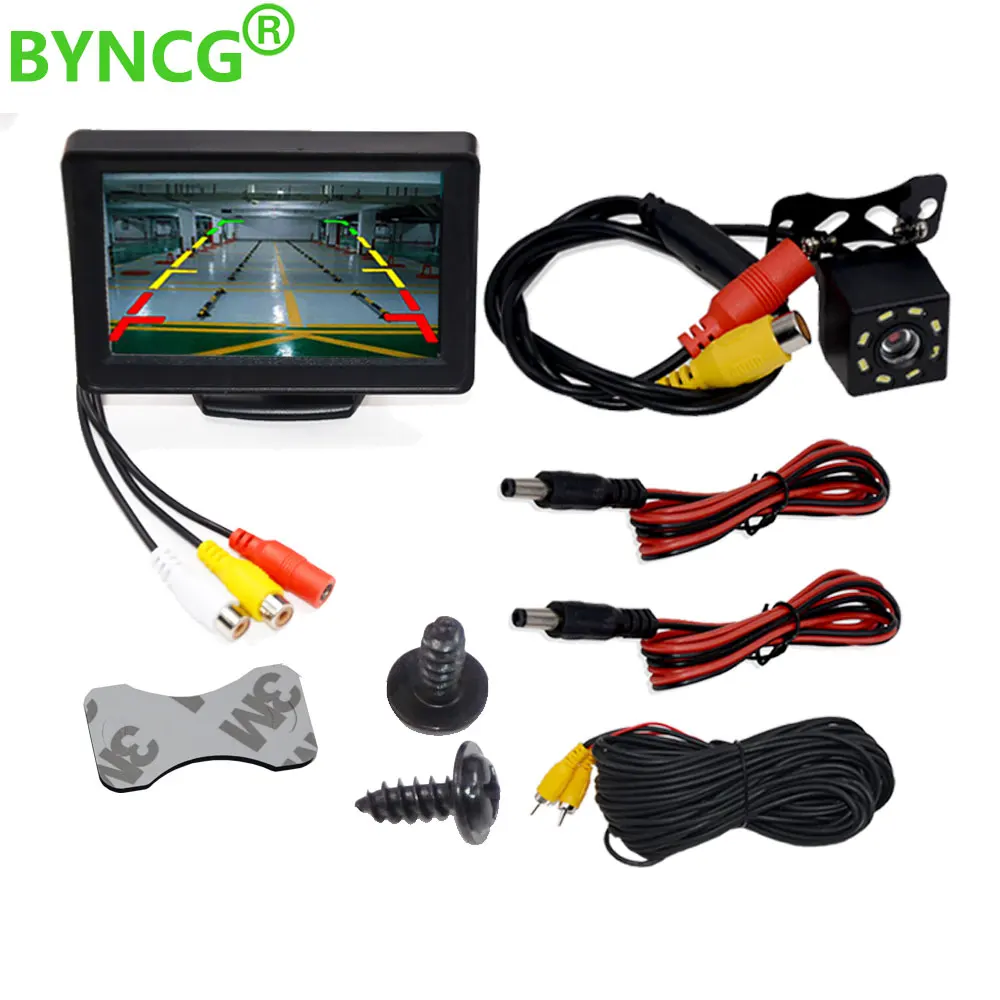 Car Rear View Camera Wide Degree  4.3