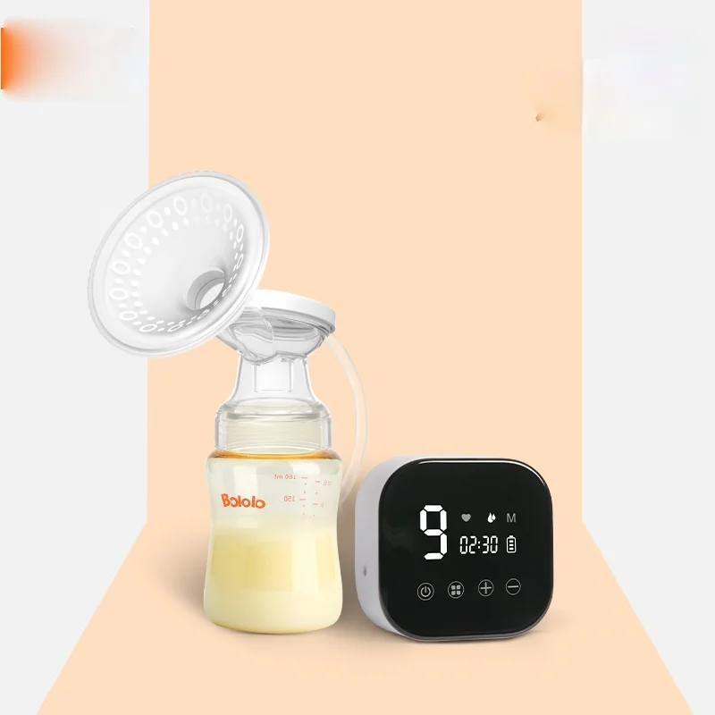 TTSingle-Side Electric Breast Pump Massage Painless Breast Collection Squeezing Milk Suckling Maternal Postpartum Automatic Mute