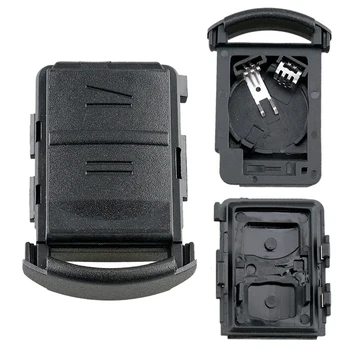 2つのボタンとキーシェルを備えた自動リモコンハウジング,オペルアコルサcに適合