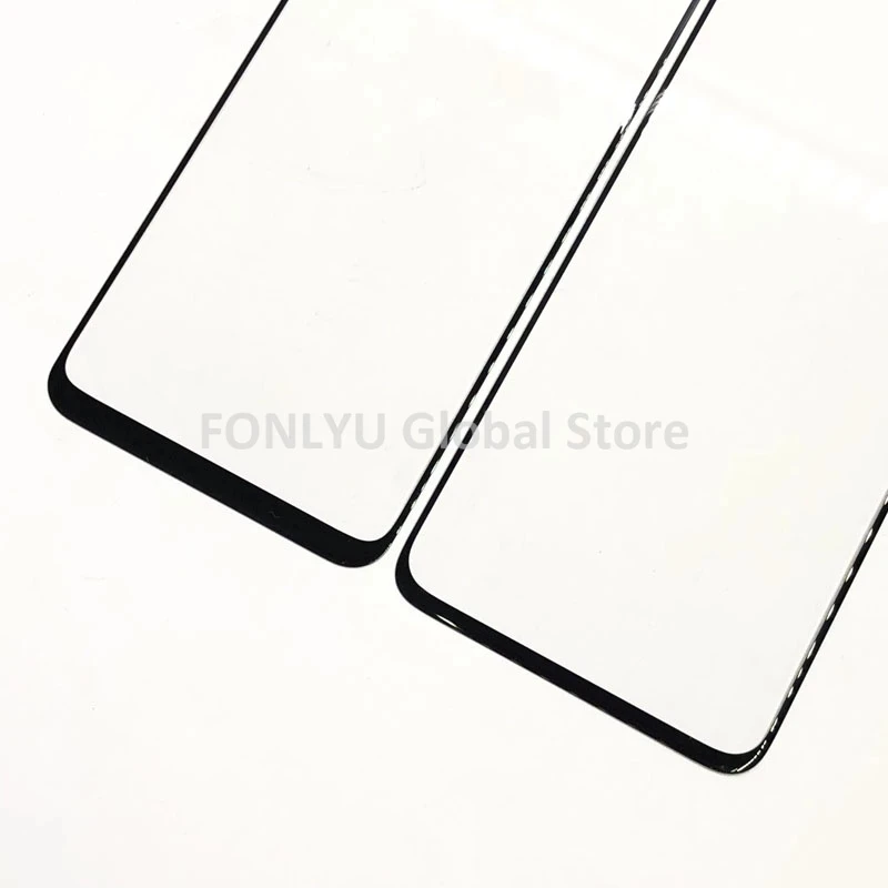 10Pcs For Samsung Galaxy A02 A52 A42 A72 A01 A11 to A71 M01 to M51 Touch Screen Front Glass Panel LCD Cracked Glass Replacement