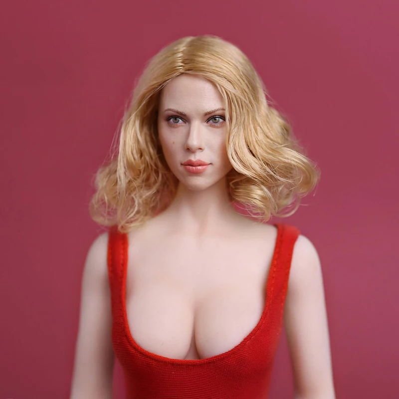 Куклы GACTOYS GC002 1:6 Scarlett Johansson с короткими светлыми волосами для 12-дюймовых женских фигурок