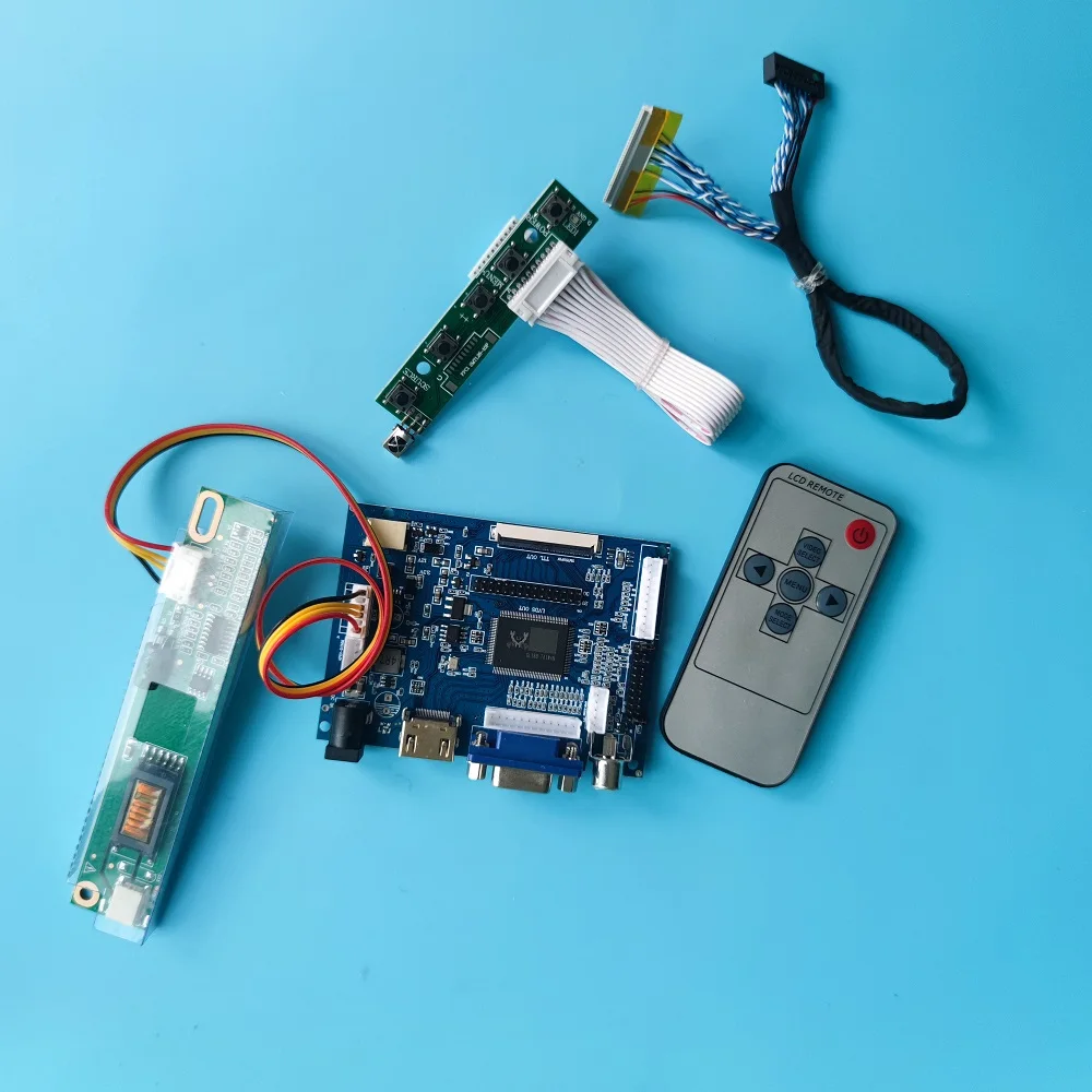 Инверторный экран для LVDS 20Pin 1024*768 VGA 2AV 1CCFL