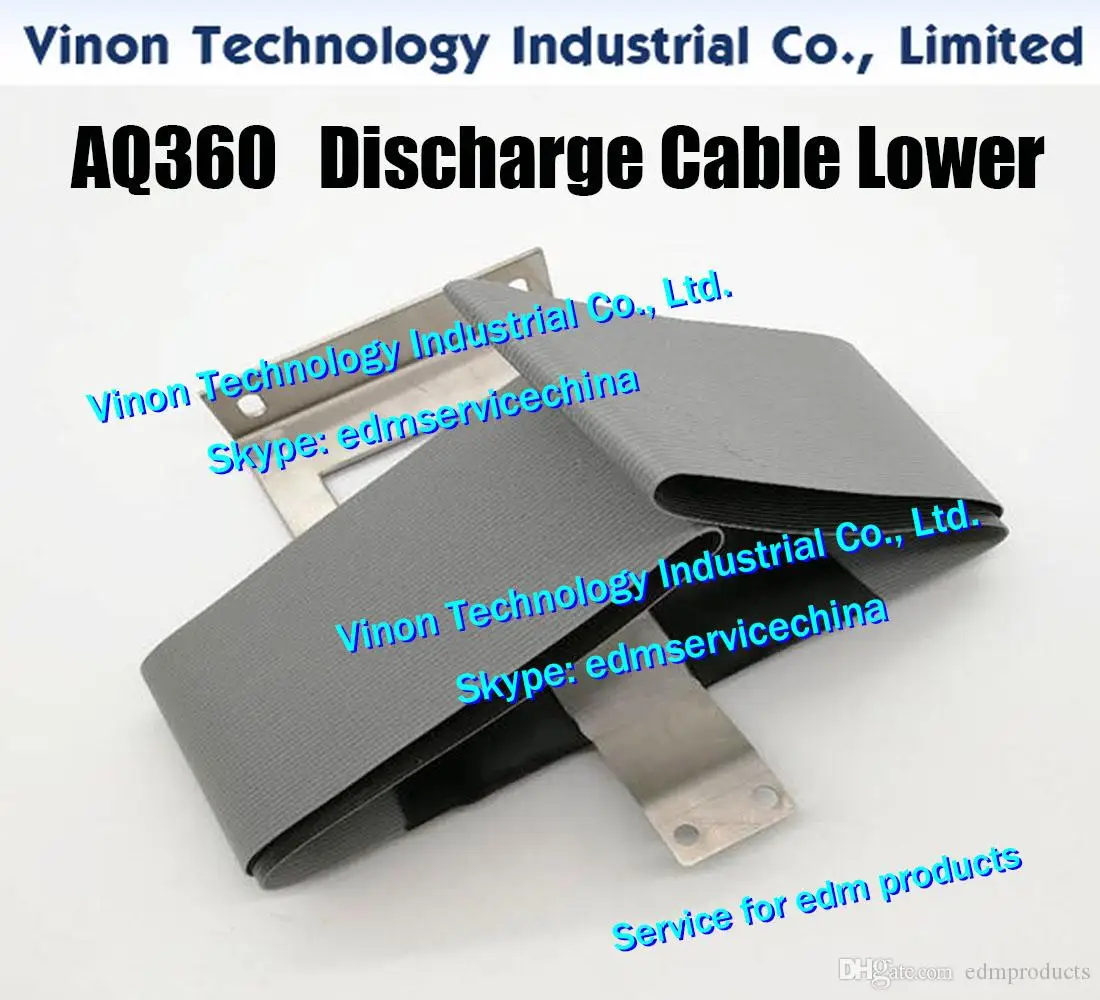 3088160 AQ360 edm Discharge Cable for Lower (2) Position, Ribbon Discharging Cable Lower Head 50PIN MW500234B for Sodic k AQ360L