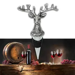 New Bottle Stopper Wine Storage Twist Cap Plug Reusable Vacuum Sealed Bottle Cap Champagne Stopper Wine elk Gifts Bar Tools