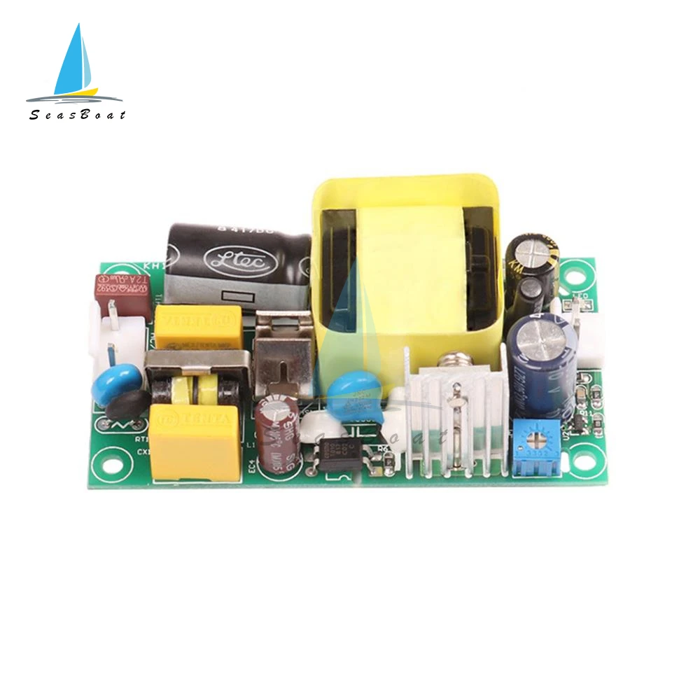 AC-DC 5V 3A 12V 2A 24V 1A 24W Switching Power Supply Module Bare Circuit 220V to 5V 12V 24V Board for Replace/Repair