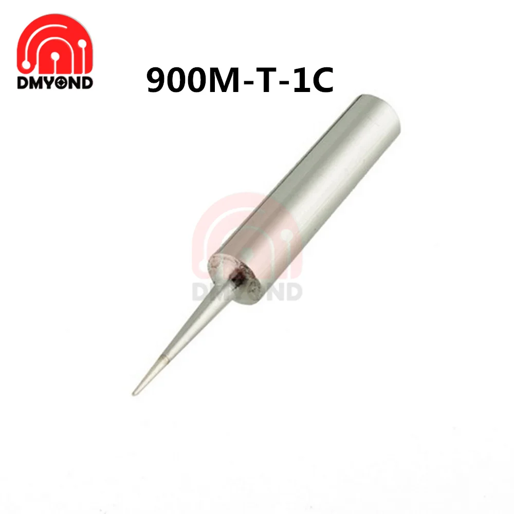 10pcs Soldering Iron Tip 900M T Diamagnetic Copper Lead-free Solder Tip 0.8D/0.5C/1C/LB/B/I/K Soldering Station