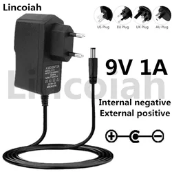 Lincoiah 9V AC/DC Power Adapter for BOSS PSA-120S Zoom Guitar Multi Effects Pedal - SMPS for Casio Piano Keyboard