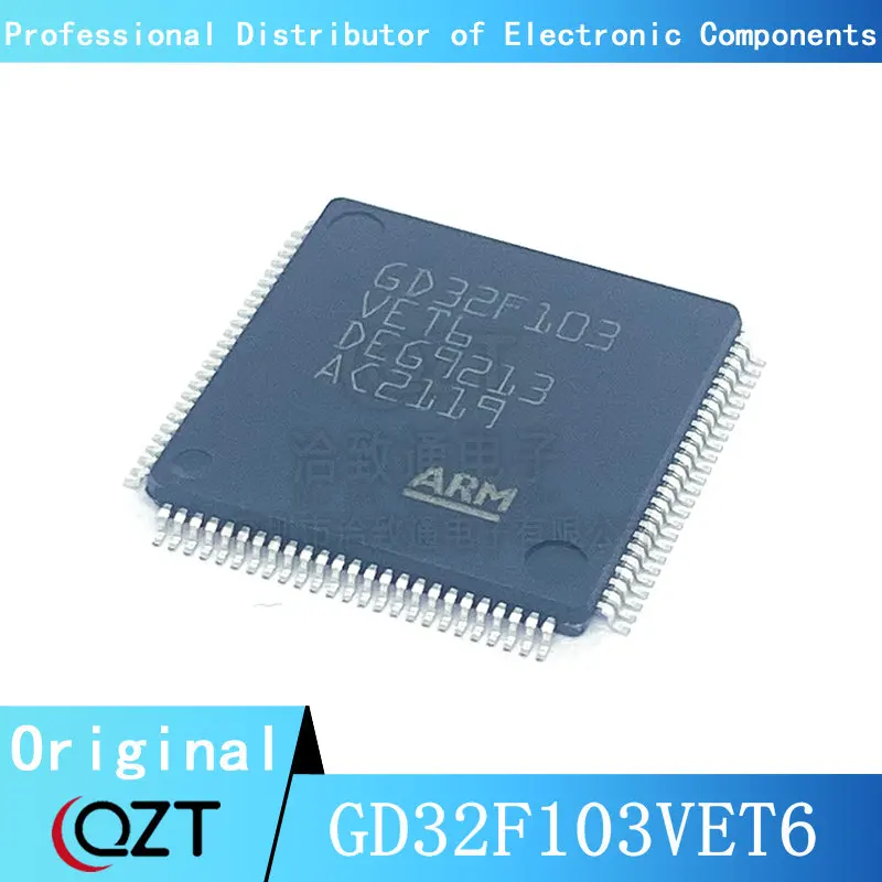 10pcs/lot GD32F103 GD32F103VE GD32F103VET6 LQFP100 Microcontroller chip New spot