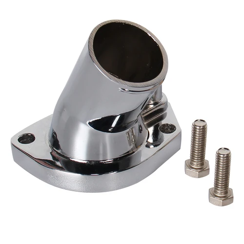Imagen 2 del producto Cuello de agua para Ford, carcasa de termostato cromado 260 289 302 347 351W, junta tórica SBF SB