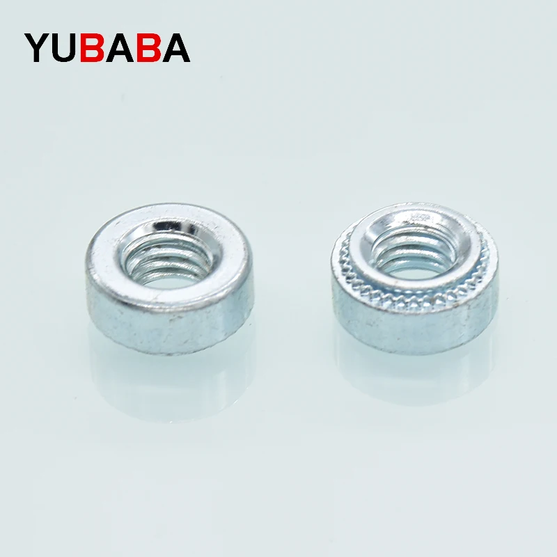 

Оцинкованная самозажимная гайка M2, 5 M3 M4 M5 M6, толщина плиты 1,0/1,4 мм, самозажимная гайка пресс-заклепка