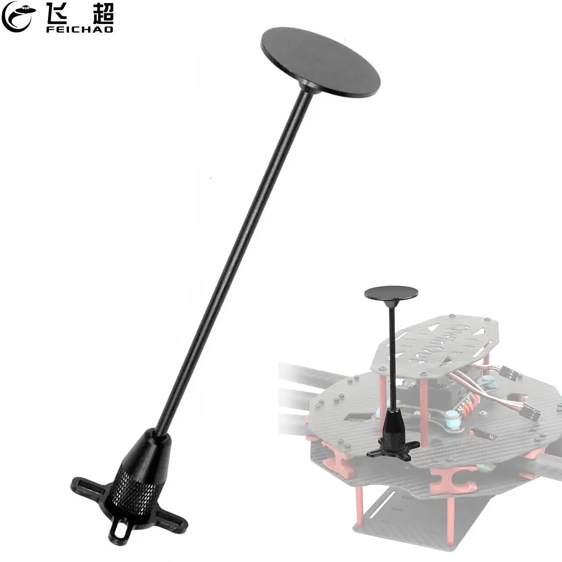 

FEICHAO складной портативный держатель с защитой от помех для радиоуправляемого квадрокоптера, подставка для дрона, кронштейн для самолета, GPS-антенна, крепление на мачту