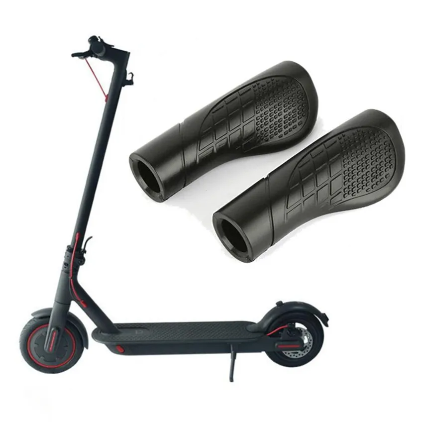 Manubrio in gomma antiscivolo 2 pezzi per Xiaomi Mijia M365 Ninebot ES1 ES2 manopole per Scooter elettrici accessorio fisso per Skateboard